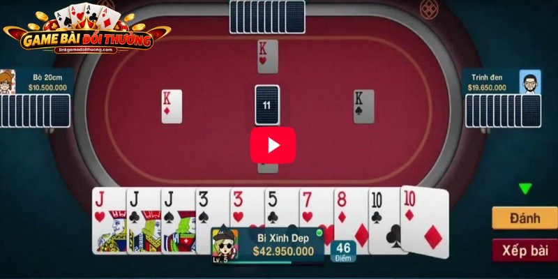 Bàn đấu tá lả trực tuyến kịch tính với giao diện trực quan sắc nét