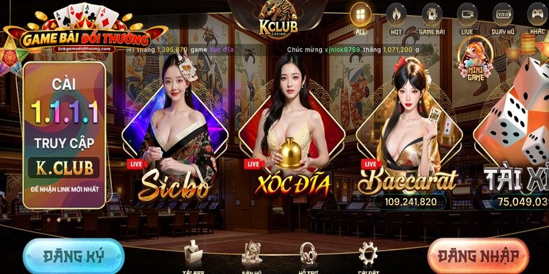 KClub - Cổng Game Minh Bạch| Nạp, Rút Siêu Tốc Mỗi Ngày 3 Mỗi bàn cược đều tích hợp công nghệ chống gian lận đỉnh cao