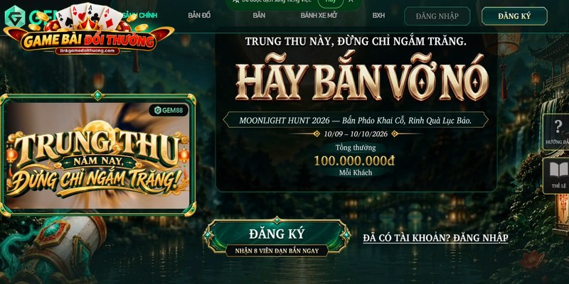 Khuyến mãi Gem88 hấp dẫn dành cho hội viên mới gia nhập hệ thống